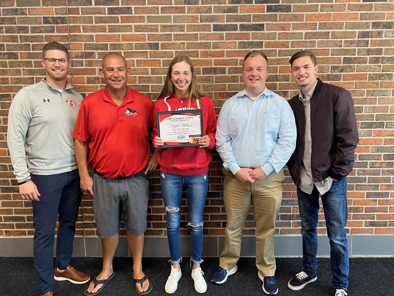 NorthWood's Cybil Stillson wins TGN Athlete of the Week (Sept. 20-26, 2021)